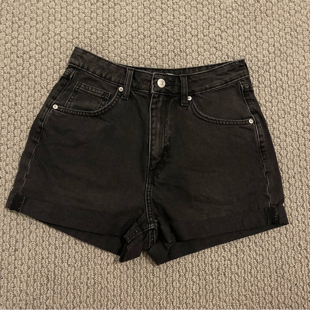H&M High Waist Denim Shorts